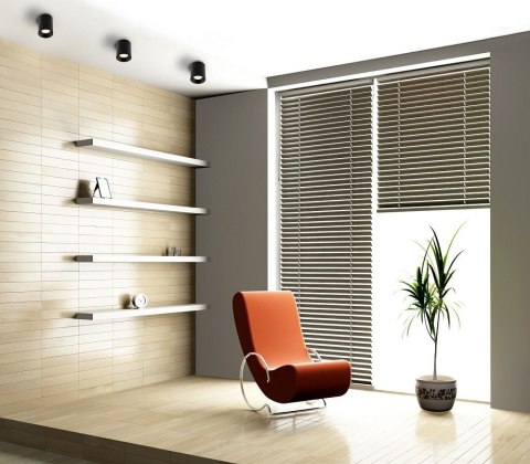 LAMPA SUFITOWA CHIP CZARNY