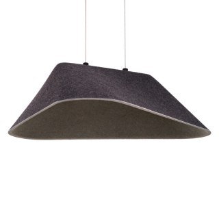 LAMPA WISZACA CARBON BLACK&GREY