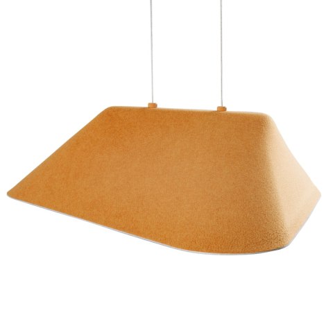 LAMPA WISZACA CARBON EARTH YELLOW&GREY