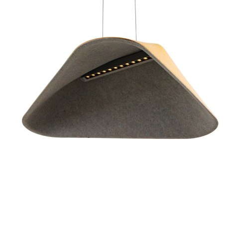 LAMPA WISZACA CARBON EARTH YELLOW&GREY
