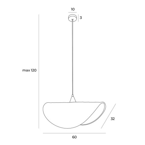 LAMPA WISZĄCA KOSHI I