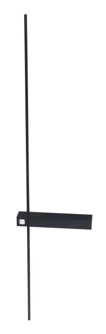 KINKIET SABRE 91cm, CZARNY, ściemnialny z włącznikiem dotykowym