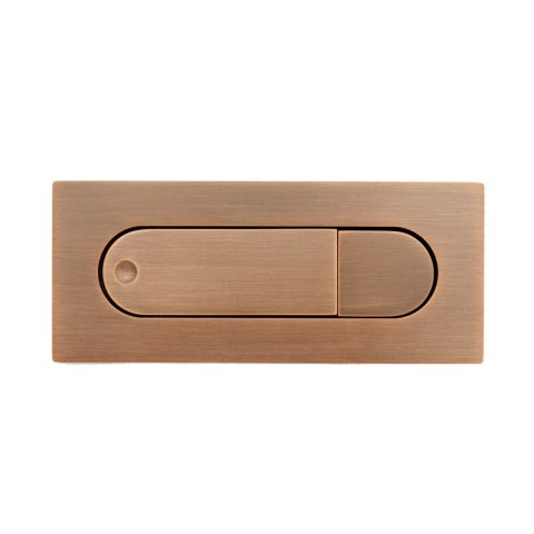 KINKIET PODTYNKOWY LIBRA, MOSIĄDZ SZCZOTKOWANY