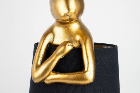 Lampa stołowa RABBIT 68 cm złota / czarna, zając