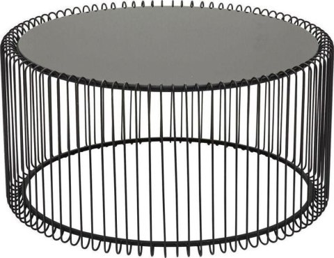 KARE zestaw stolików kawowych/tarasowych WIRE czarny