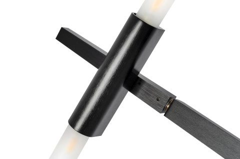 Lampa wisząca CANDELABR 6 czarna