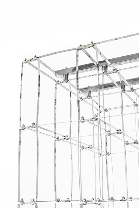 Lampa wisząca 432 cm x 121 cm CONSTELLAR, modernistyczna, ażurowa