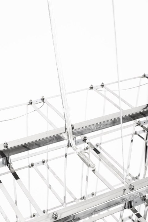 Lampa wisząca 432 cm x 121 cm CONSTELLAR, modernistyczna, ażurowa