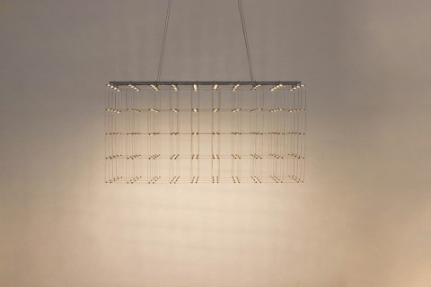 Lampa wisząca 432 cm x 121 cm CONSTELLAR, modernistyczna, ażurowa