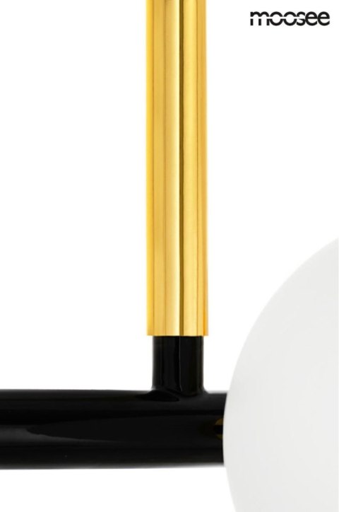 Lampa wisząca COSMO LEVEL M - czarna, złota