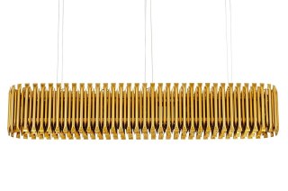 Lampa wisząca GALLIANO LONG ciemne złoto