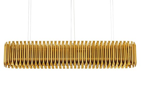 Lampa wisząca GALLIANO LONG ciemne złoto