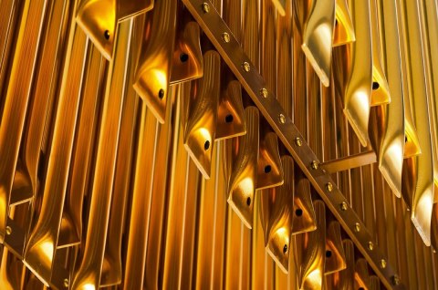 Lampa wisząca GALLIANO LONG ciemne złoto