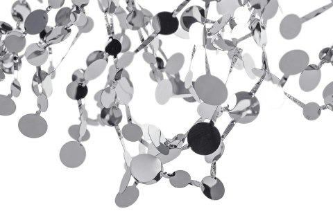 Lampa wisząca MONETE SINGLE chrom