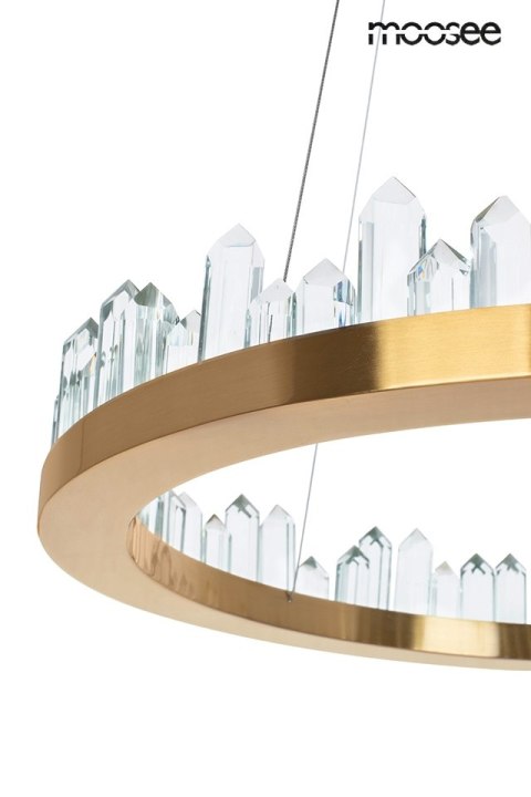 Lampa wisząca NENUFAR złota