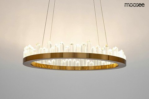 Lampa wisząca NENUFAR złota