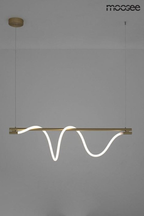 Lampa wisząca SERPIENTE 120 złota