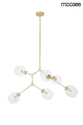 Lampa wisząca SPLIT 6 złota