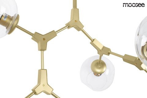 Lampa wisząca SPLIT 6 złota