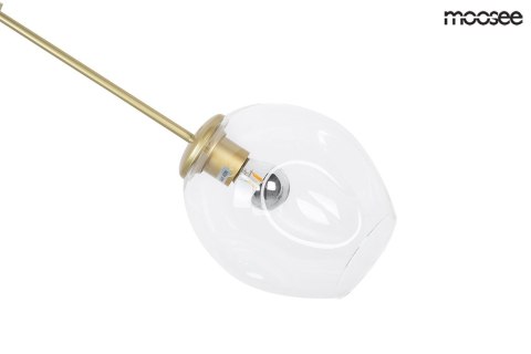 Lampa wisząca SPLIT 6 złota