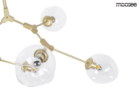 Lampa wisząca SPLIT 6 złota