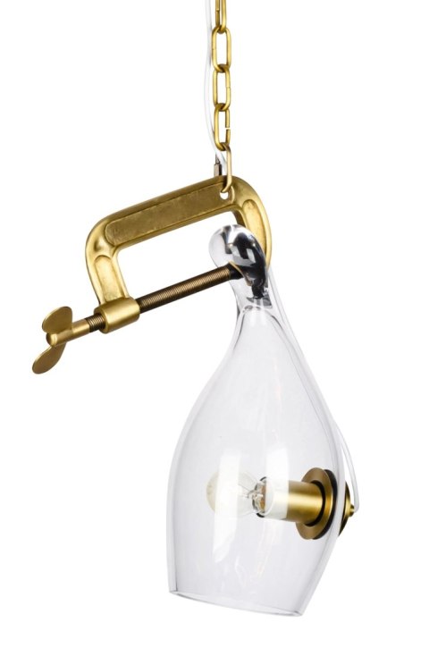 Lampa wisząca VICE mosiądz