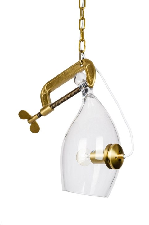 Lampa wisząca VICE mosiądz