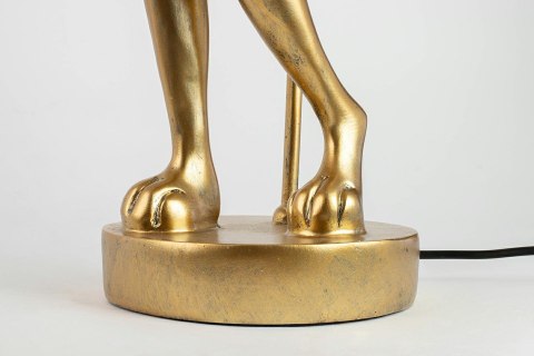 Lampa stołowa RABBIT 68 cm złota / zielona, zając