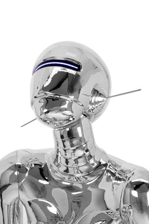 Lampa podłogowa / rzeźba CYBER WOMAN