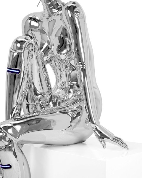 Lampa podłogowa / rzeźba CYBER WOMAN