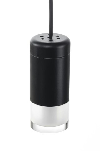 Lampa wisząca 210 cm/ 45 cm FLUSSO 4 czarna