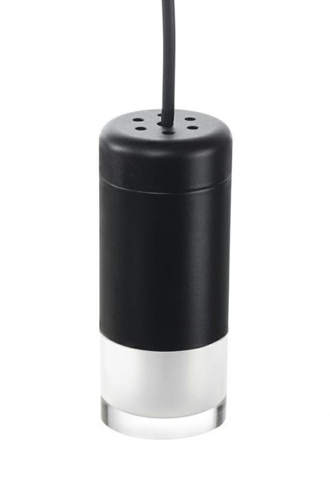 Lampa wisząca 210 cm/ 45 cm FLUSSO 4 czarna