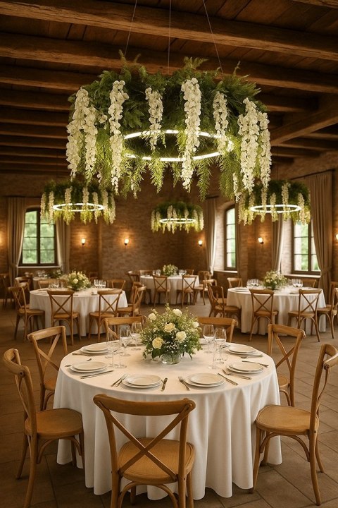 Lampa wisząca GARDENS WISTERIA 120, roślny