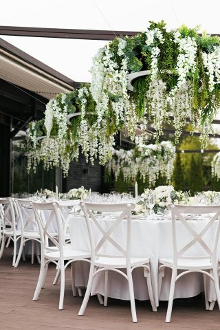 Lampa wisząca GARDENS WISTERIA 70, rośliny