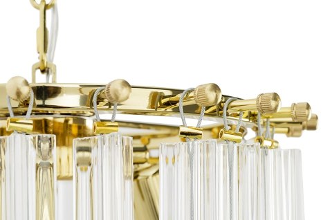 Lampa wisząca 140 cm MURANO S złota, żyrandol