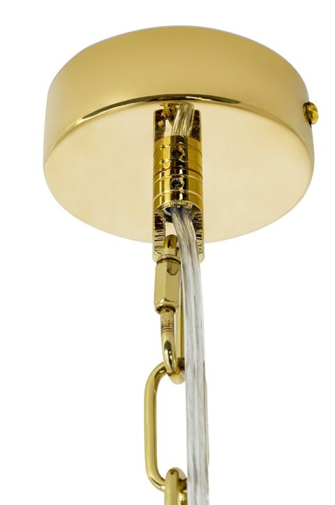 Lampa wisząca 140 cm MURANO S złota, żyrandol