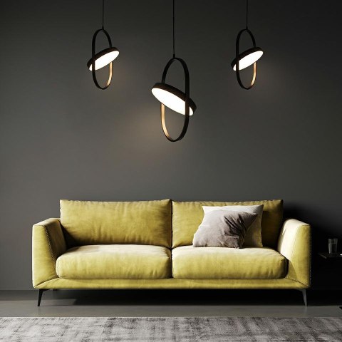 Lampa wisząca SPINNER 26 czarna