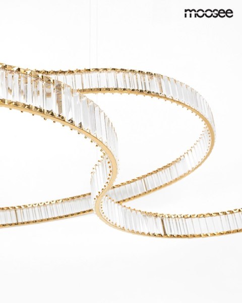 Lampa wisząca WAVE 160A złota