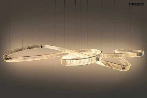 Lampa wisząca WAVE 380 chrom