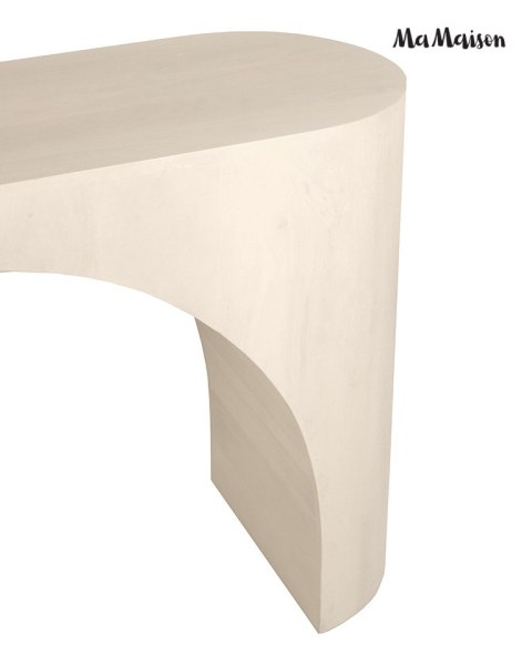 MaMaison konsola ICARO 136 beżowa / drewno japandi