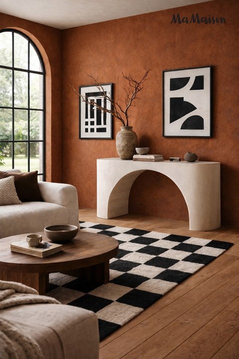 MaMaison konsola ICARO 136 beżowa / drewno japandi