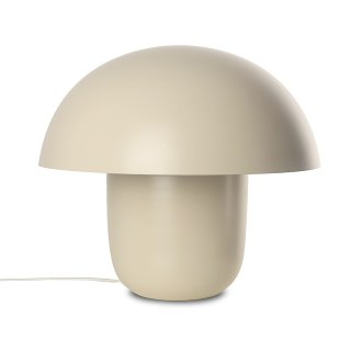 Lampa stołowa MUSHROOM 44 cm beżowa, grzybek
