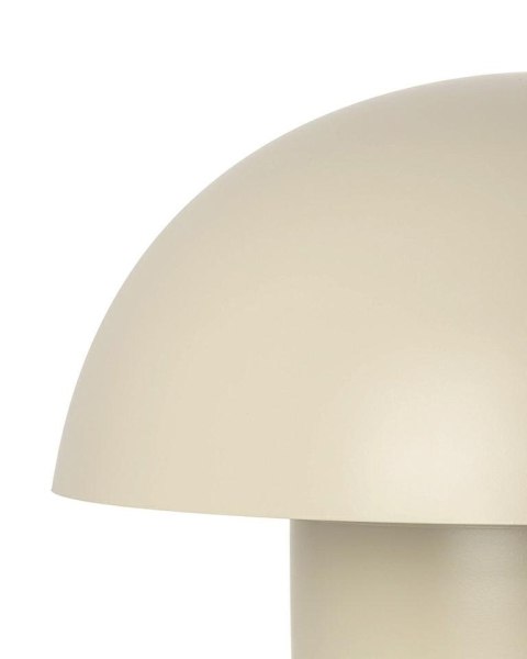 Lampa stołowa MUSHROOM 44 cm beżowa, grzybek