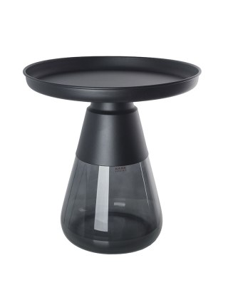 KARE stolik kawowy/pomocniczy BOTTIGLIA SMOKE 50 czarny