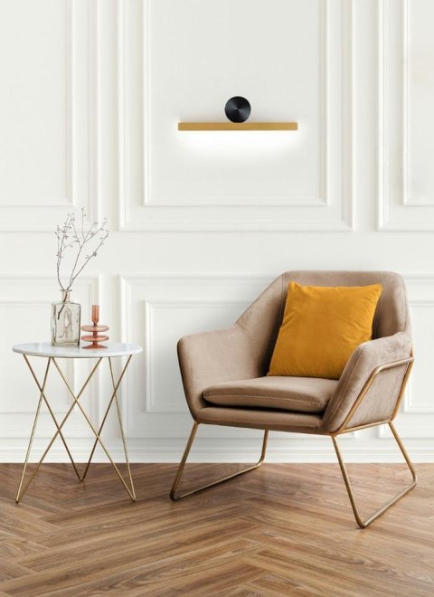 Lampa ścienna WAND 45 cm złota