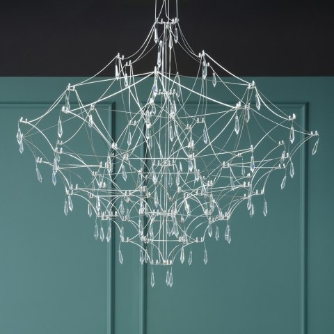 Lampa wisząca CONSTELATION 100 GOLD - LED, stal szczotkowana