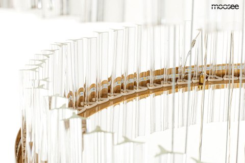 Lampa wisząca GHIA 5 złota