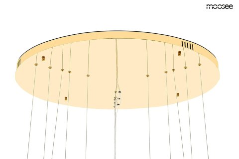 Lampa wisząca GHIA 5 złota