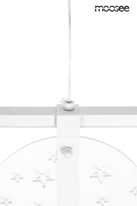 Lampa wisząca STARS biała