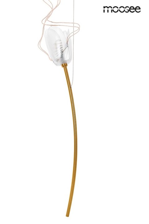 Lampa wisząca 230 cm TULIPPE 14 DISC złota